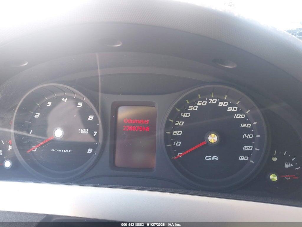 6G2EC57Y49L160438 2009 PONTIAC G8 photo no. 7
