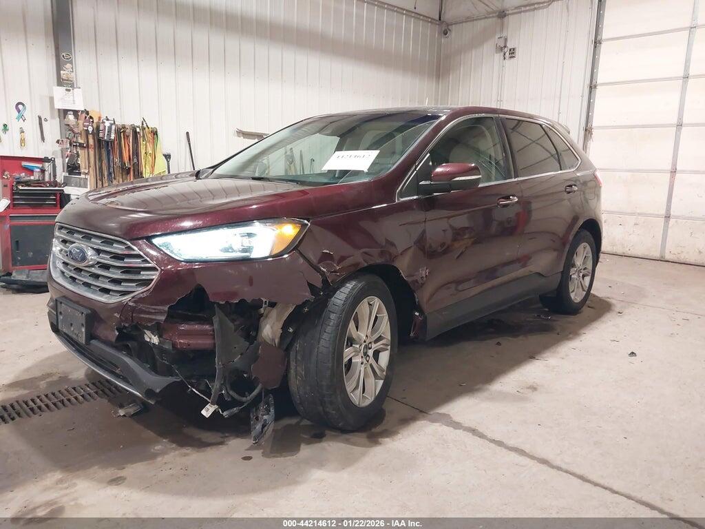 2FMPK4K92KBB76377 2019 FORD EDGE photo no. 2