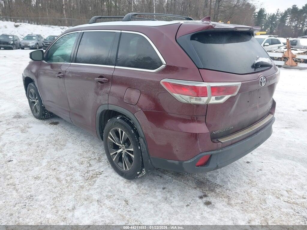 5TDJKRFH5GS253306 2016 TOYOTA HIGHLANDER photo no. 3