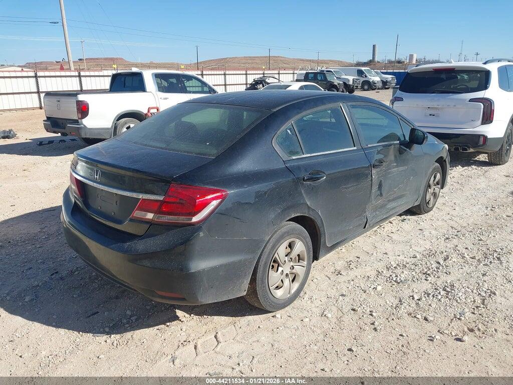 2HGFB2F59FH520710 2015 HONDA CIVIC photo no. 4