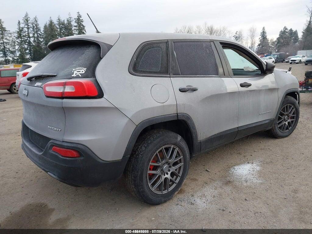 1C4PJLAB2FW637068 2015 JEEP CHEROKEE photo no. 4