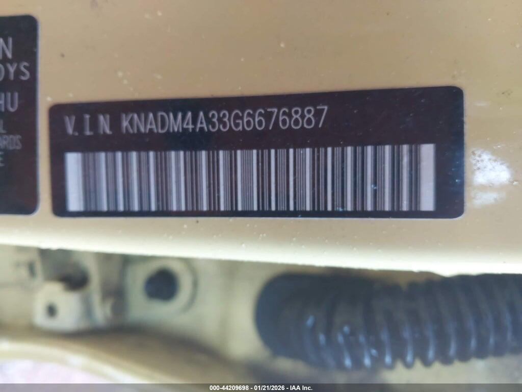 KNADM4A33G6676887 2016 KIA RIO photo no. 9