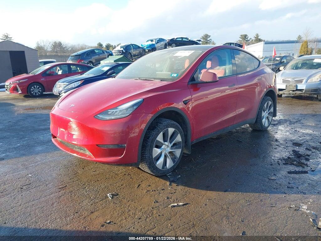 5YJYGDEE5MF064181 2021 TESLA MODEL Y photo no. 2