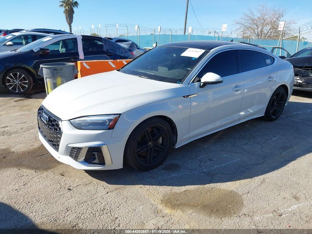 WAUDACF52NA029615 2022 AUDI A5 SPORTBACK photo no. 2