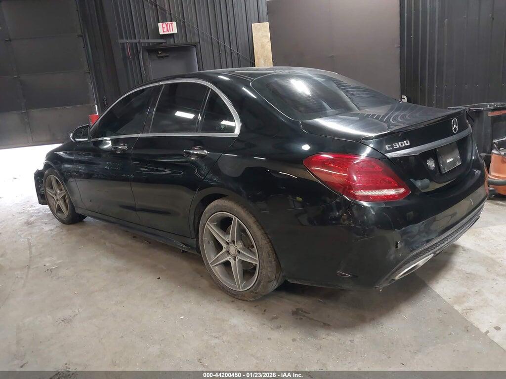 55SWF4KB6FU074062 2015 MERCEDES-BENZ C 300 photo no. 3