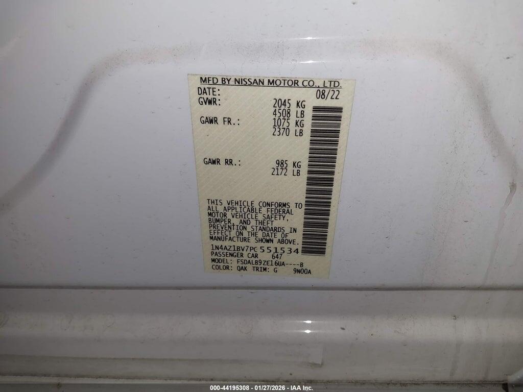 1N4AZ1BV7PC551534 2023 NISSAN LEAF photo no. 9
