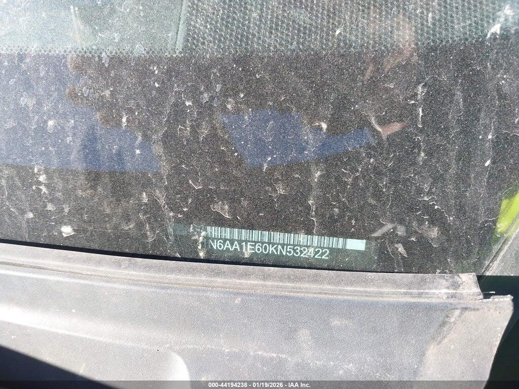 1N6AA1E60KN532422 2019 NISSAN TITAN photo no. 9