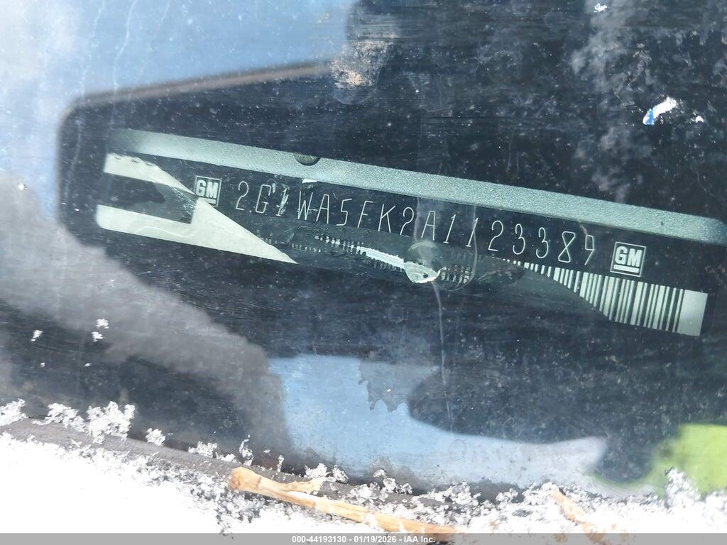 2G1WA5EK2A1123389 2010 CHEVROLET IMPALA photo no. 9