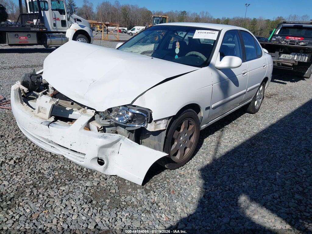 3N1CB51D66L641268 2006 NISSAN SENTRA photo no. 2