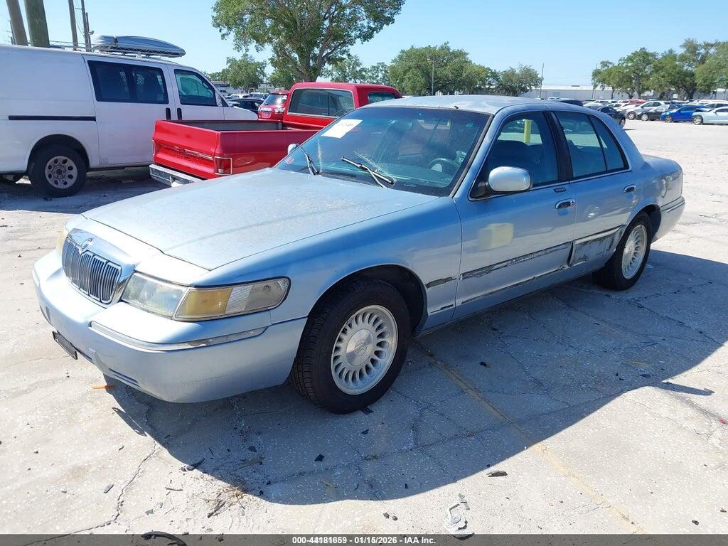 2MEFM75WXWX602515 1998 MERCURY GRAND MARQUIS photo no. 2