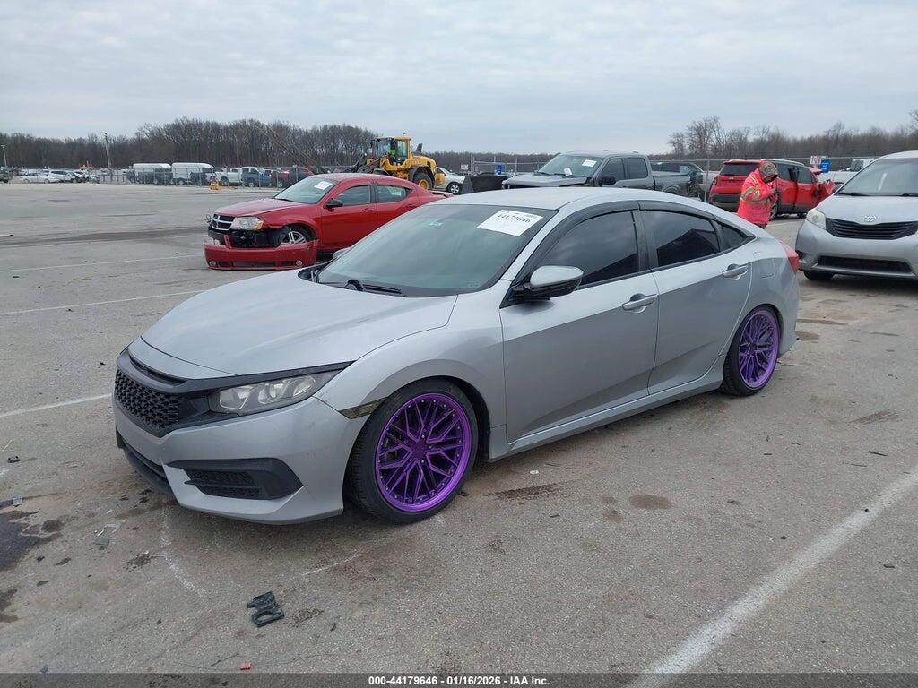 19XFC2E57GE025433 2016 HONDA CIVIC photo no. 2