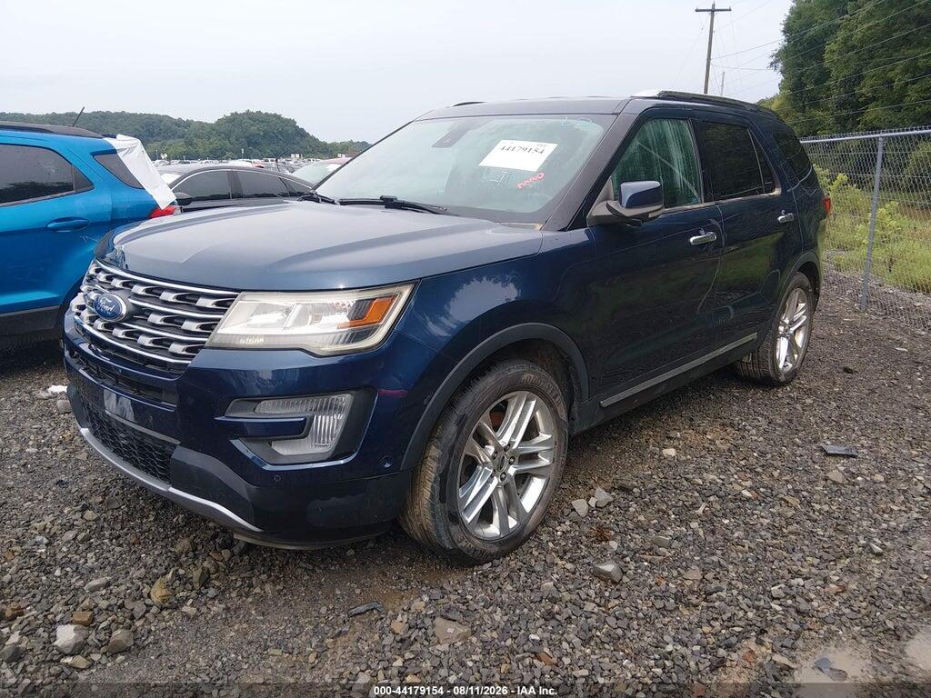 1FM5K8F83HGC74495 2017 FORD EXPLORER photo no. 2