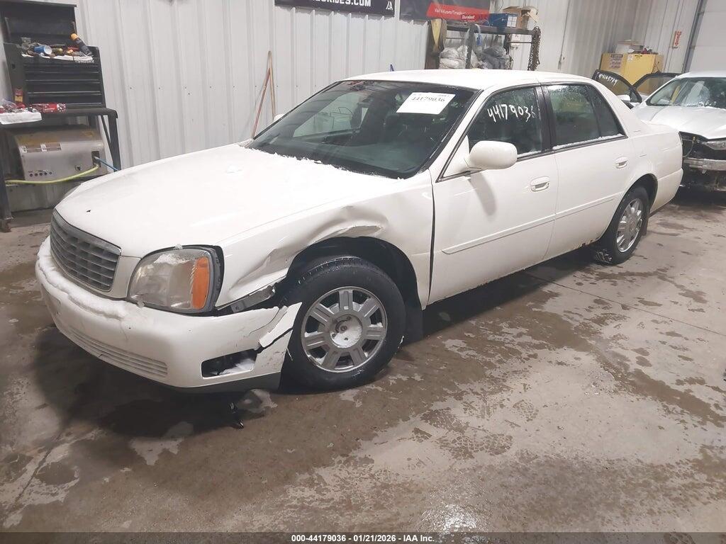 1G6KD54Y01U141657 2001 CADILLAC DEVILLE photo no. 2
