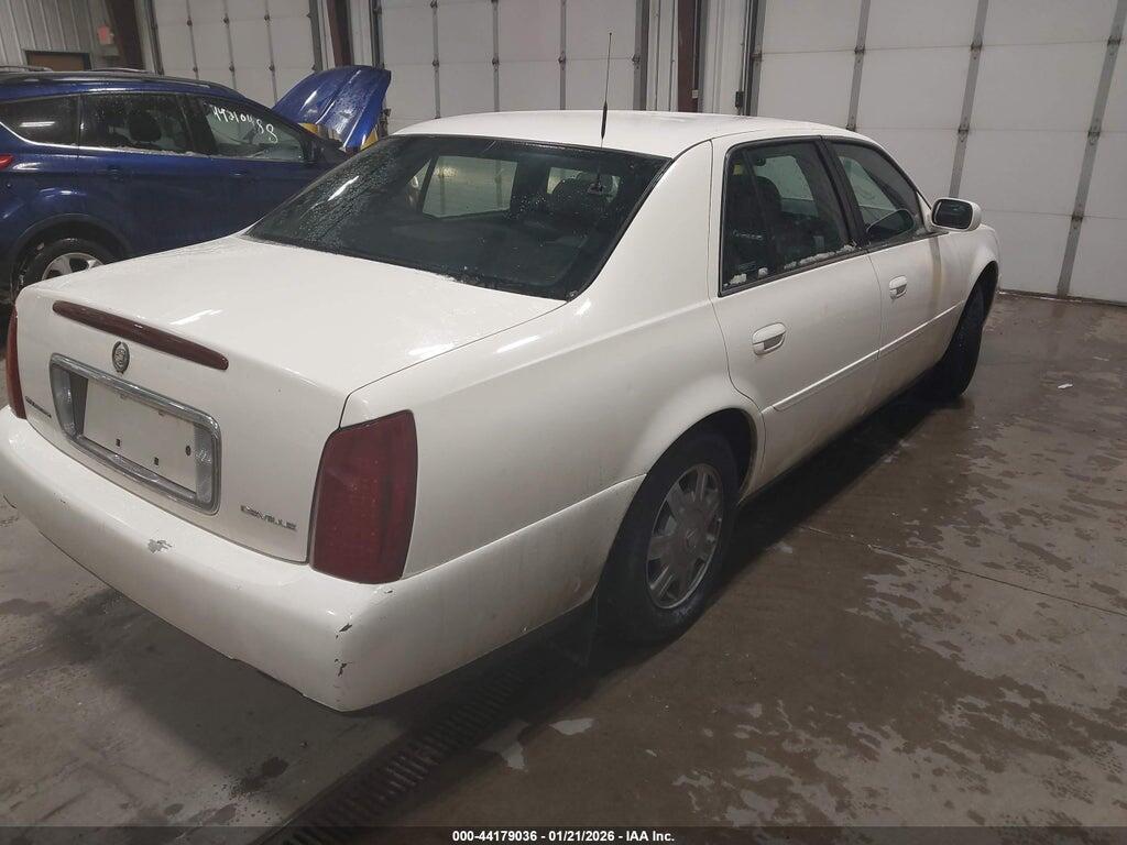 1G6KD54Y01U141657 2001 CADILLAC DEVILLE photo no. 4