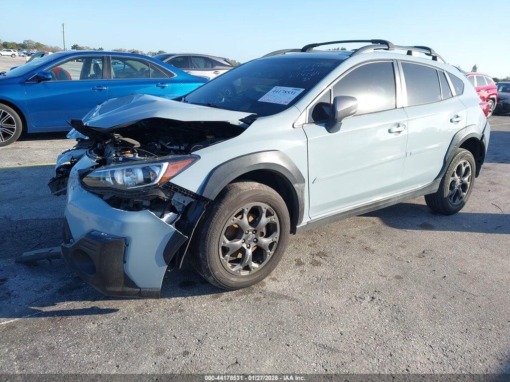 JF2GTHSC7MH214164 2021 SUBARU CROSSTREK photo no. 2