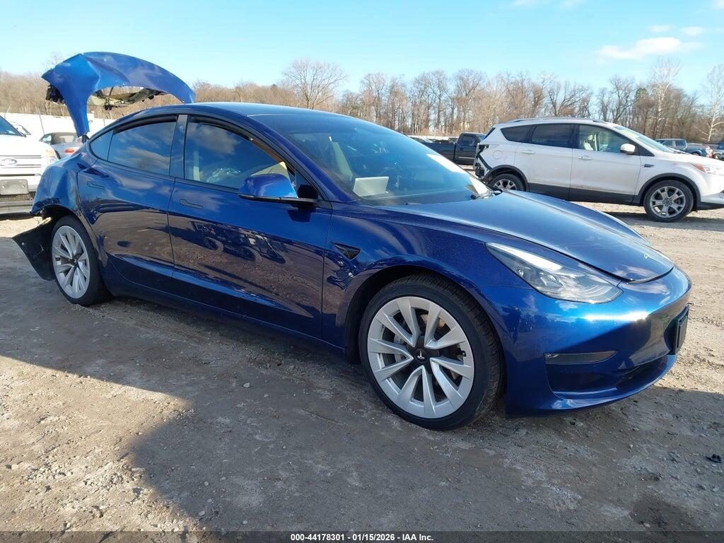 5YJ3E1EB7NF111507 2022 TESLA MODEL 3 photo no. 1