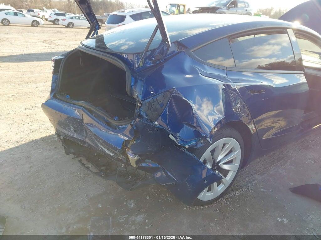 5YJ3E1EB7NF111507 2022 TESLA MODEL 3 photo no. 6