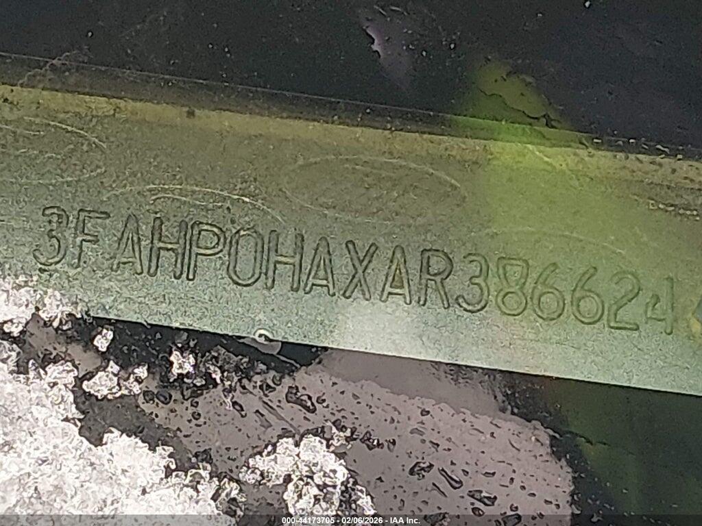 3FAHP0HAXAR386624 2010 FORD FUSION photo no. 9