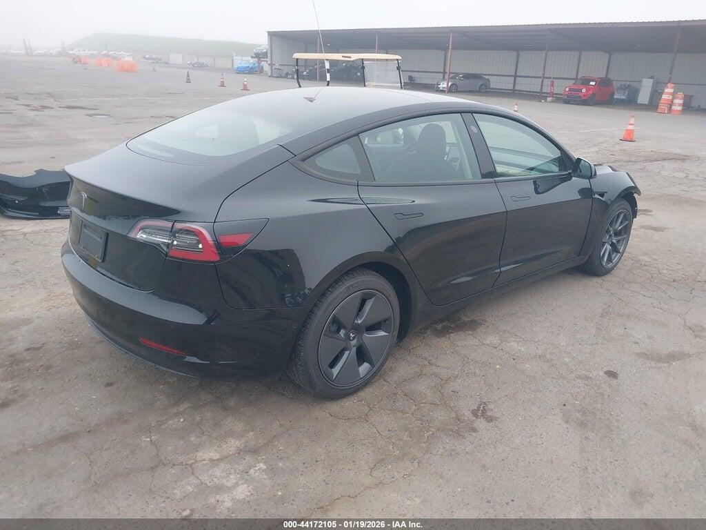 5YJ3E1EA3MF919603 2021 TESLA MODEL 3 photo no. 4
