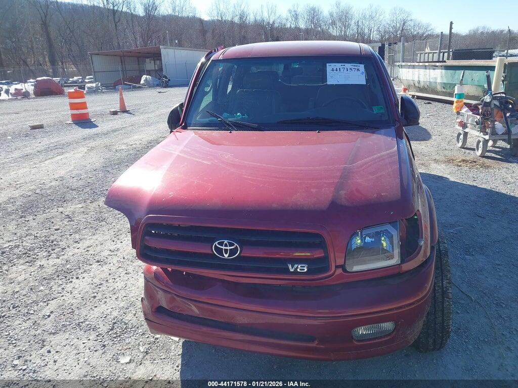 5TBBT48181S132807 2001 TOYOTA TUNDRA photo no. 12