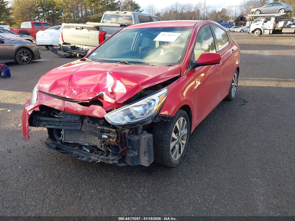 KMHCT4AE3HU300217 2017 HYUNDAI ACCENT photo no. 2