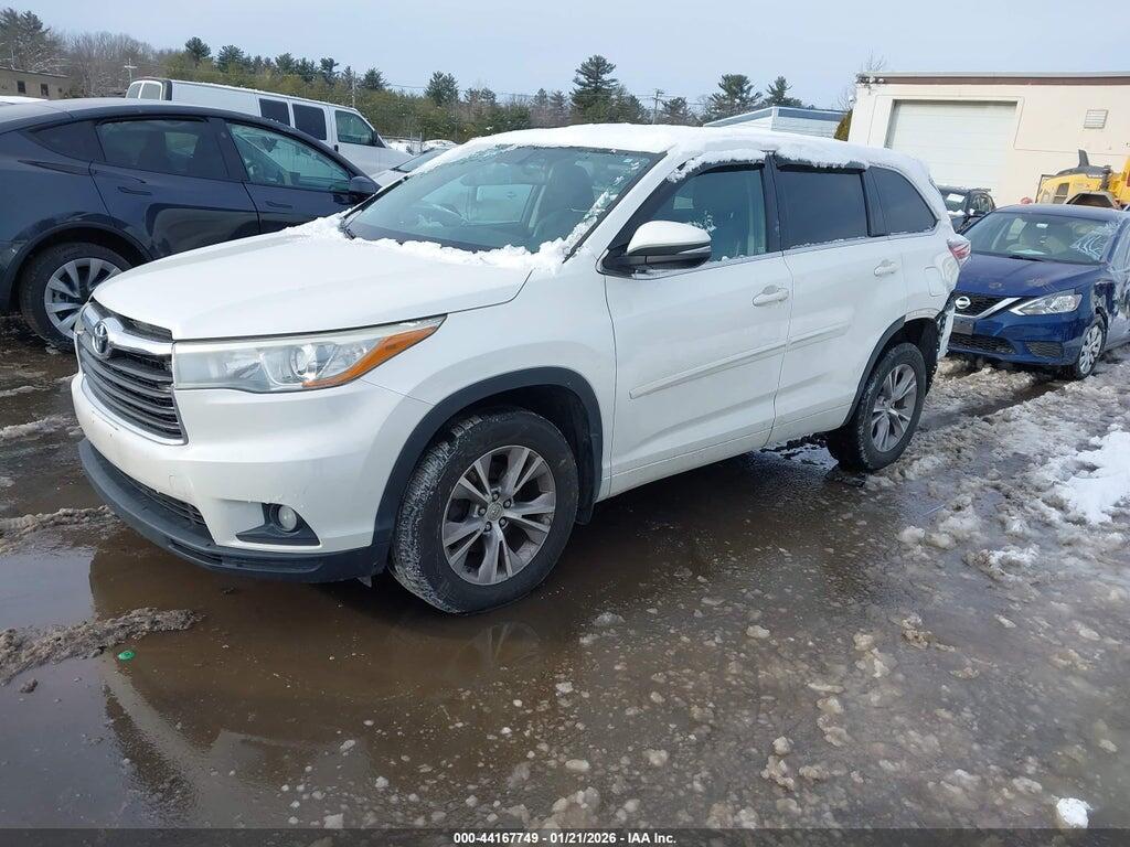 5TDBKRFH0FS129561 2015 TOYOTA HIGHLANDER photo no. 2