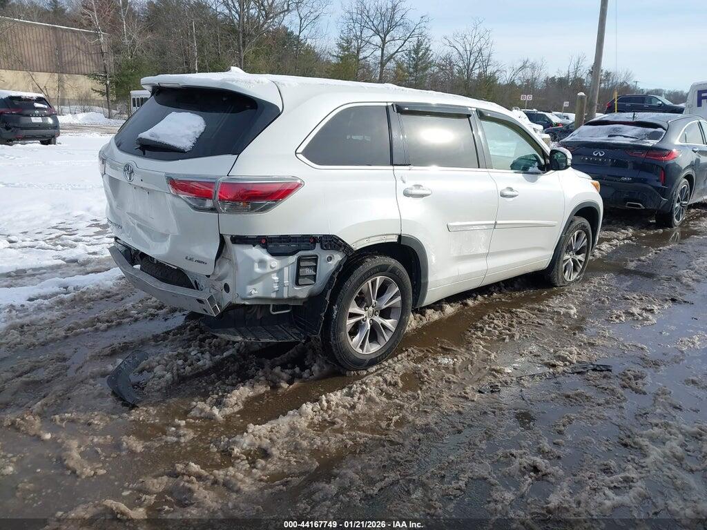 5TDBKRFH0FS129561 2015 TOYOTA HIGHLANDER photo no. 4
