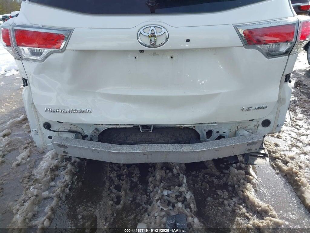 5TDBKRFH0FS129561 2015 TOYOTA HIGHLANDER photo no. 6