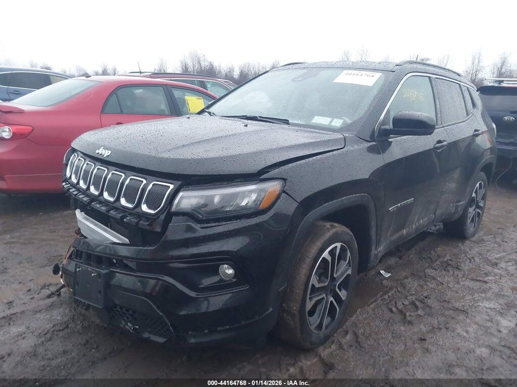 3C4NJDCB8NT199056 2022 JEEP COMPASS photo no. 2