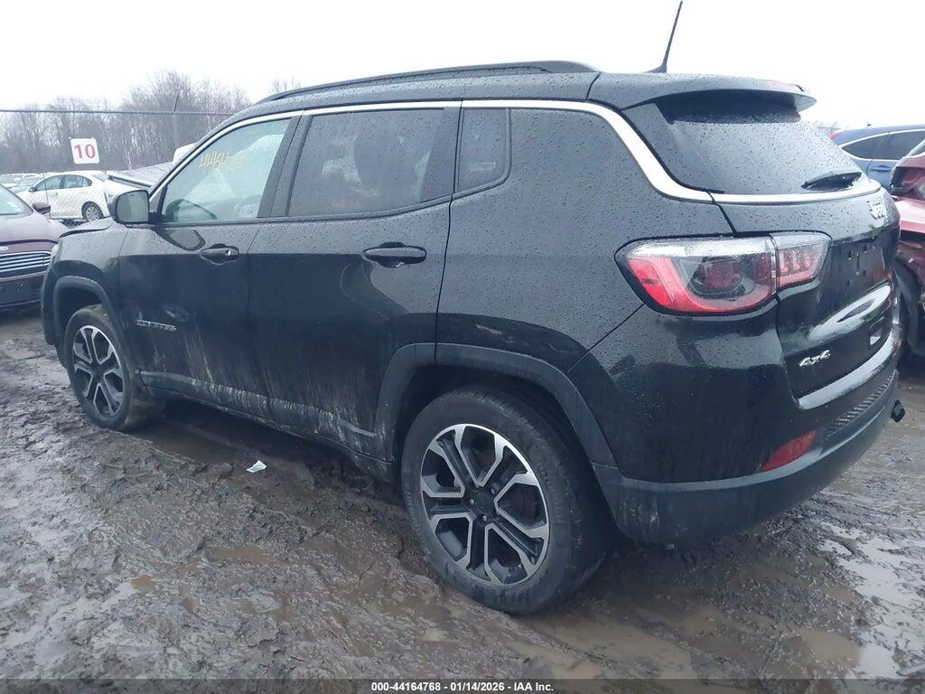 3C4NJDCB8NT199056 2022 JEEP COMPASS photo no. 3