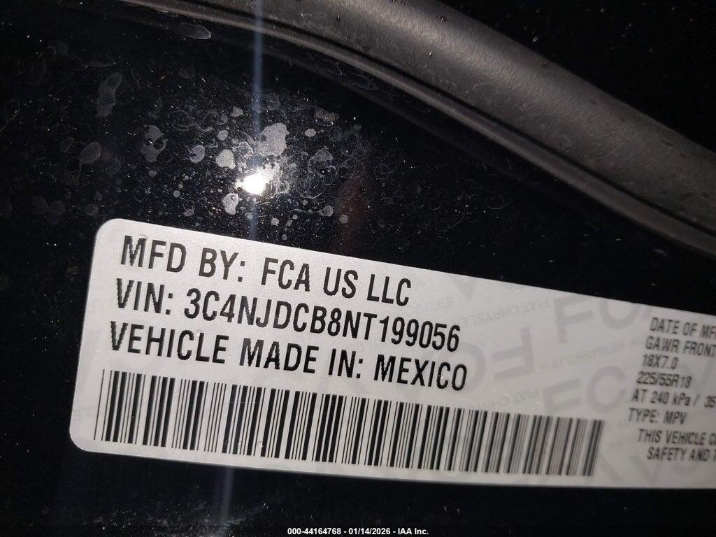 3C4NJDCB8NT199056 2022 JEEP COMPASS photo no. 9