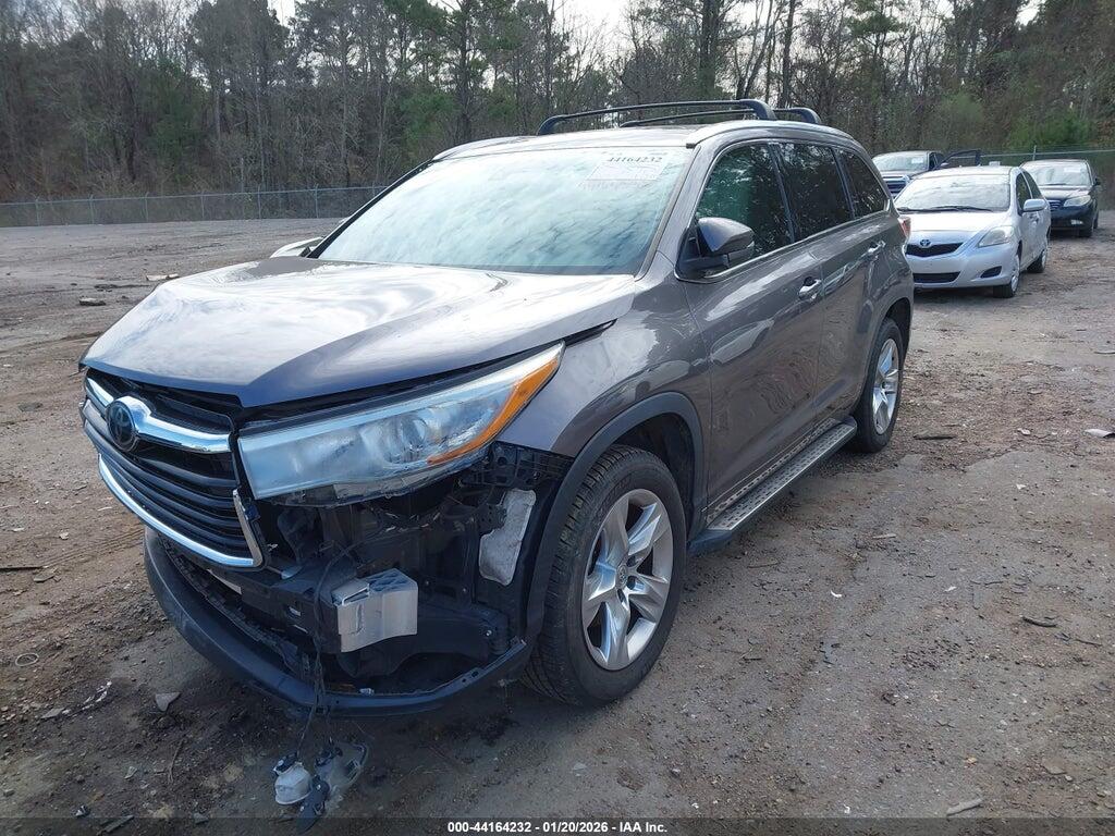 5TDYKRFHXFS094084 2015 TOYOTA HIGHLANDER photo no. 2