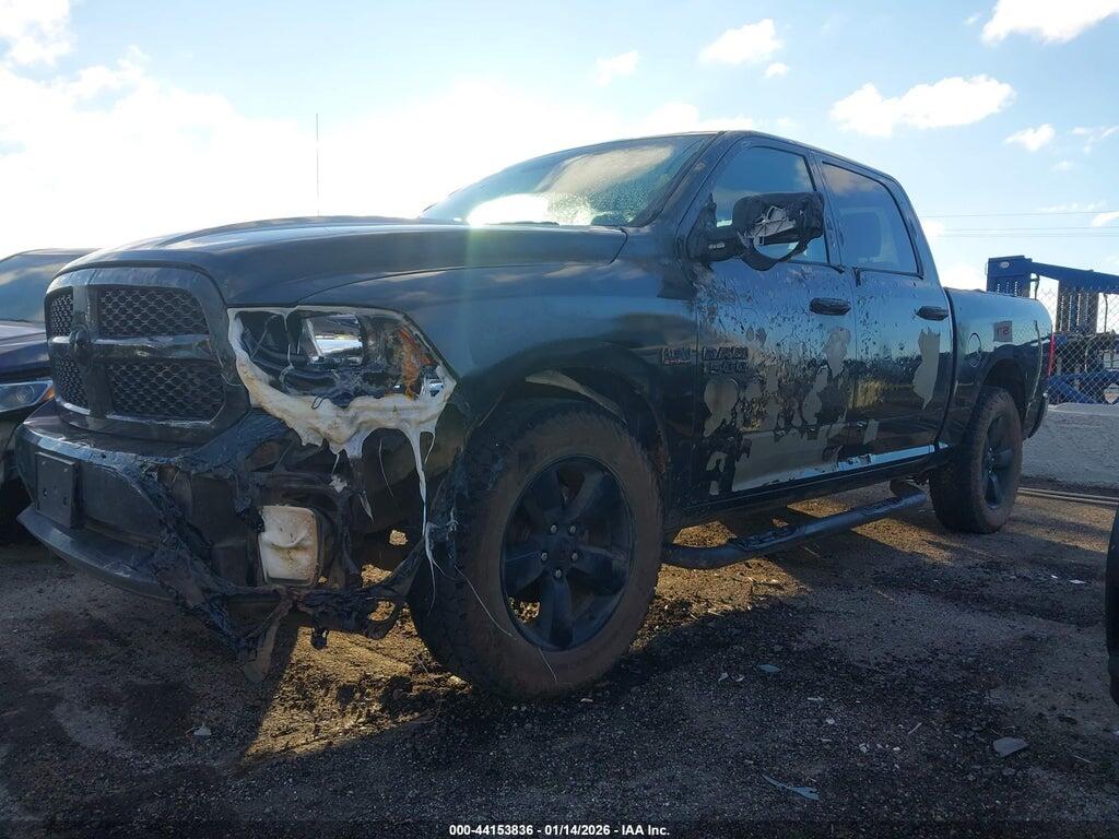 1C6RR6KT3JS295311 2018 RAM 1500 photo no. 2