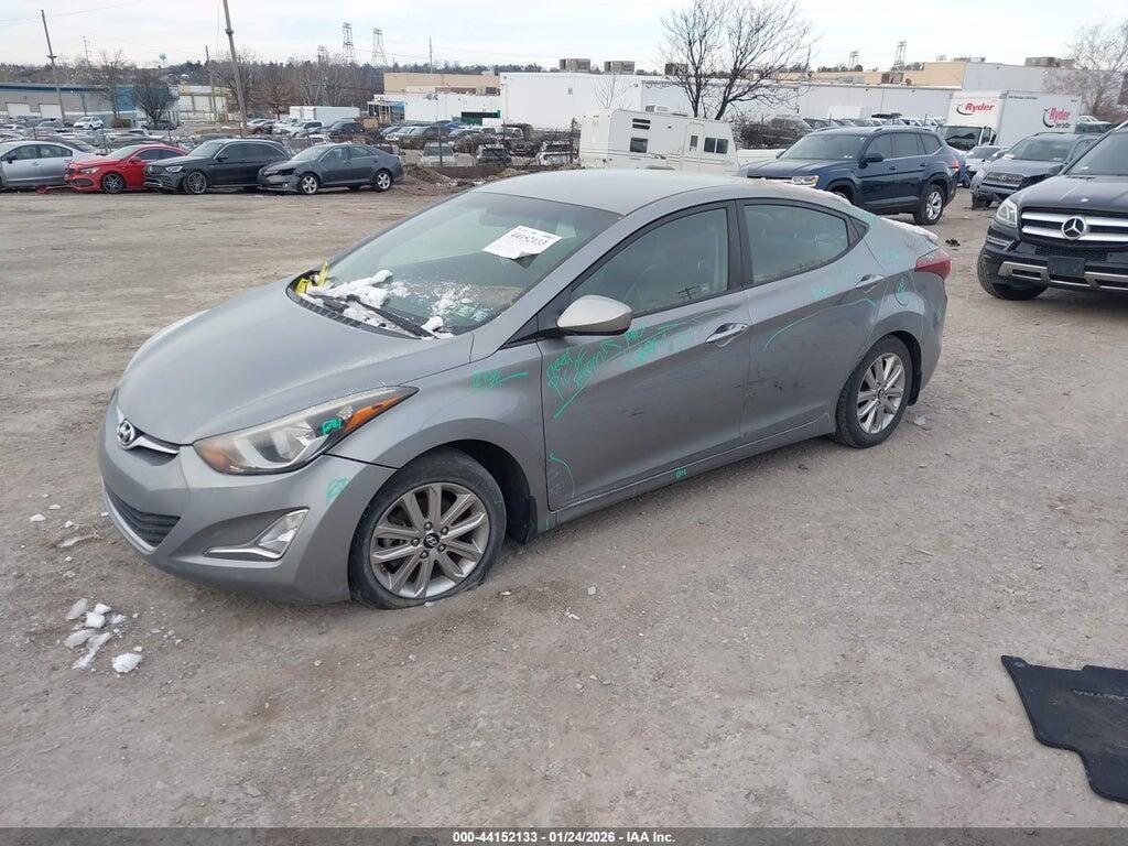 KMHDH4AE5FU387797 2015 HYUNDAI ELANTRA photo no. 2