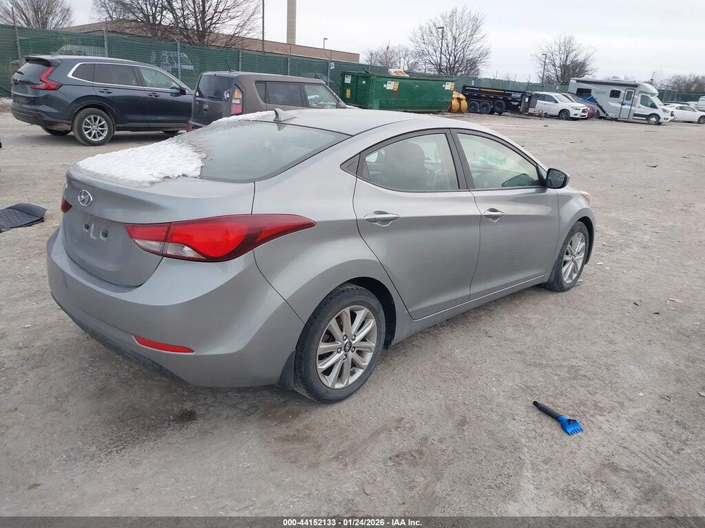 KMHDH4AE5FU387797 2015 HYUNDAI ELANTRA photo no. 4