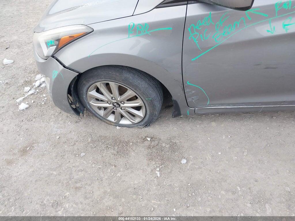 KMHDH4AE5FU387797 2015 HYUNDAI ELANTRA photo no. 6