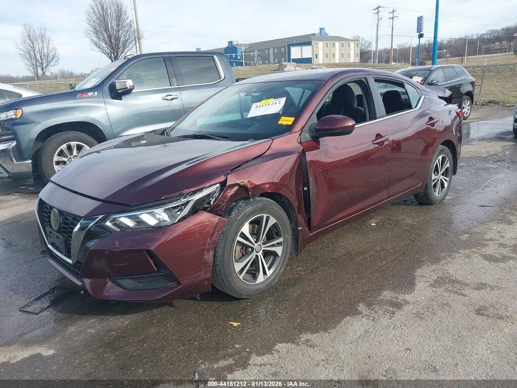 3N1AB8CV9PY307772 2023 NISSAN SENTRA photo no. 2