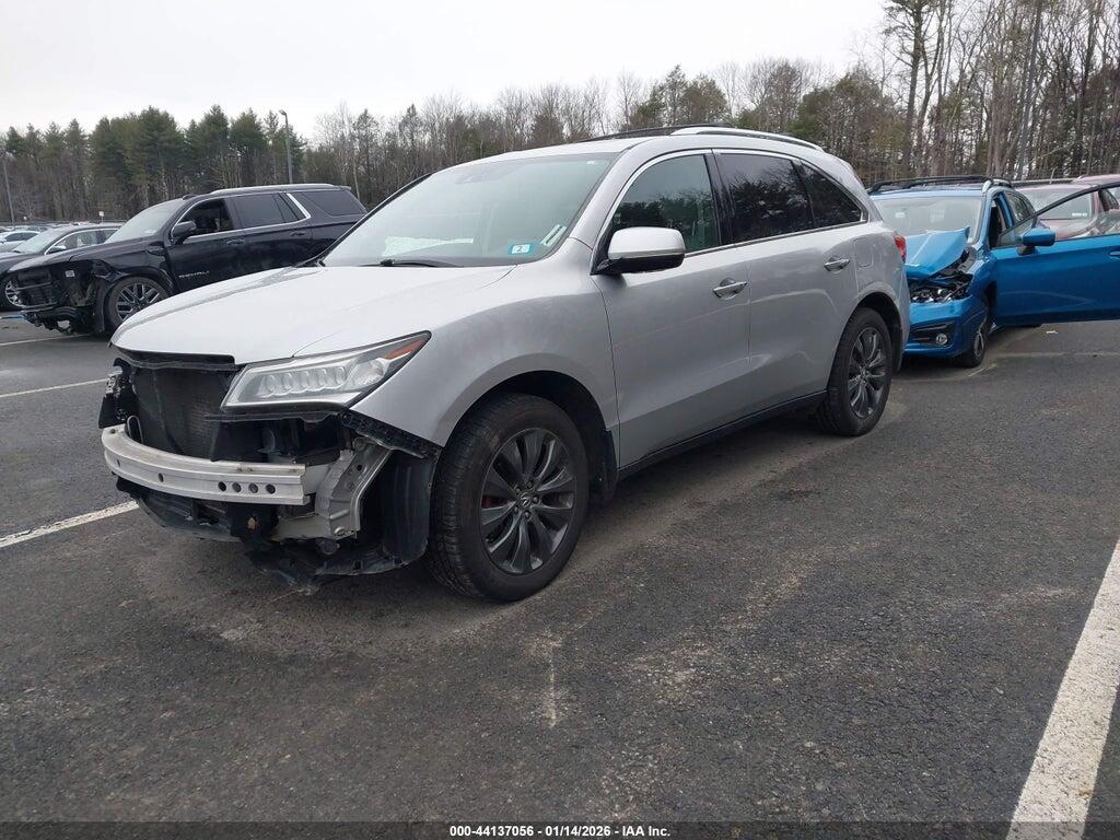 5FRYD4H41FB020711 2015 ACURA MDX photo no. 2