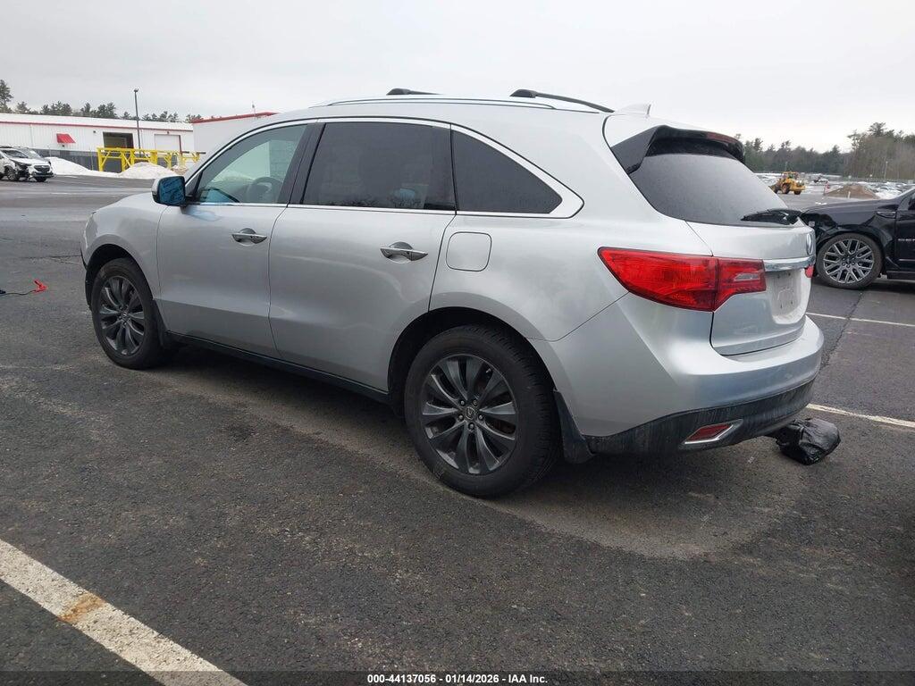 5FRYD4H41FB020711 2015 ACURA MDX photo no. 3