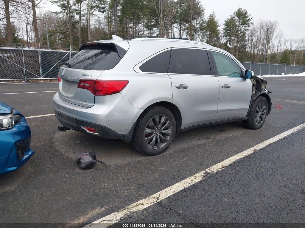 5FRYD4H41FB020711 2015 ACURA MDX photo no. 4