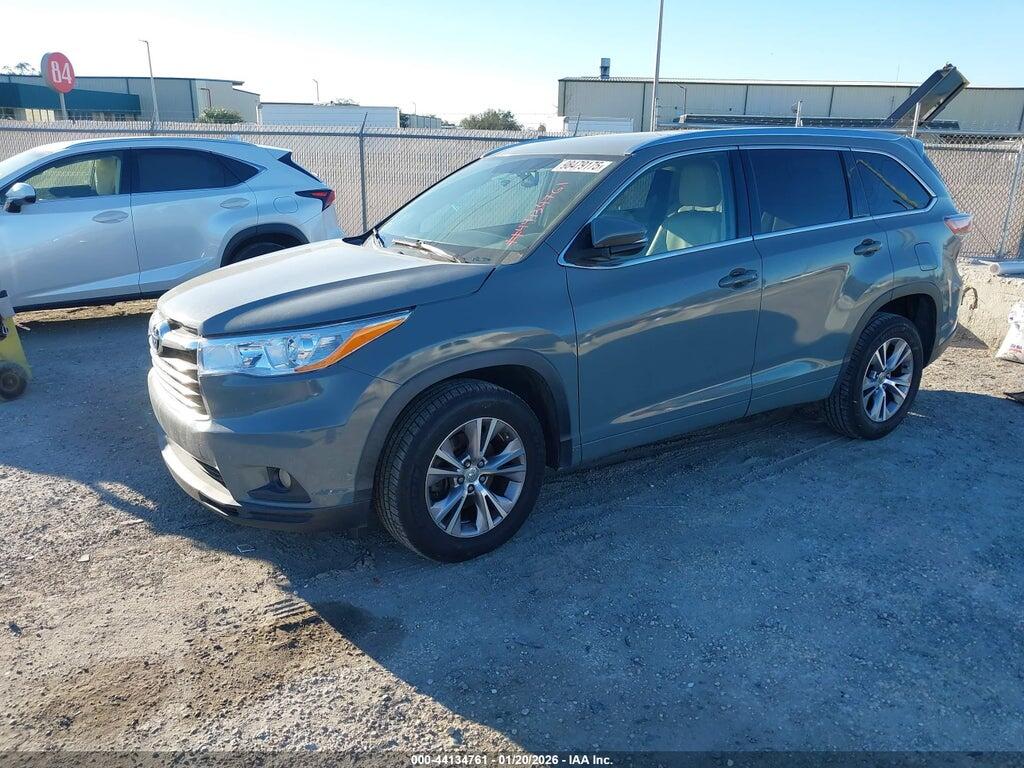 5TDKKRFH1FS094240 2015 TOYOTA HIGHLANDER photo no. 2