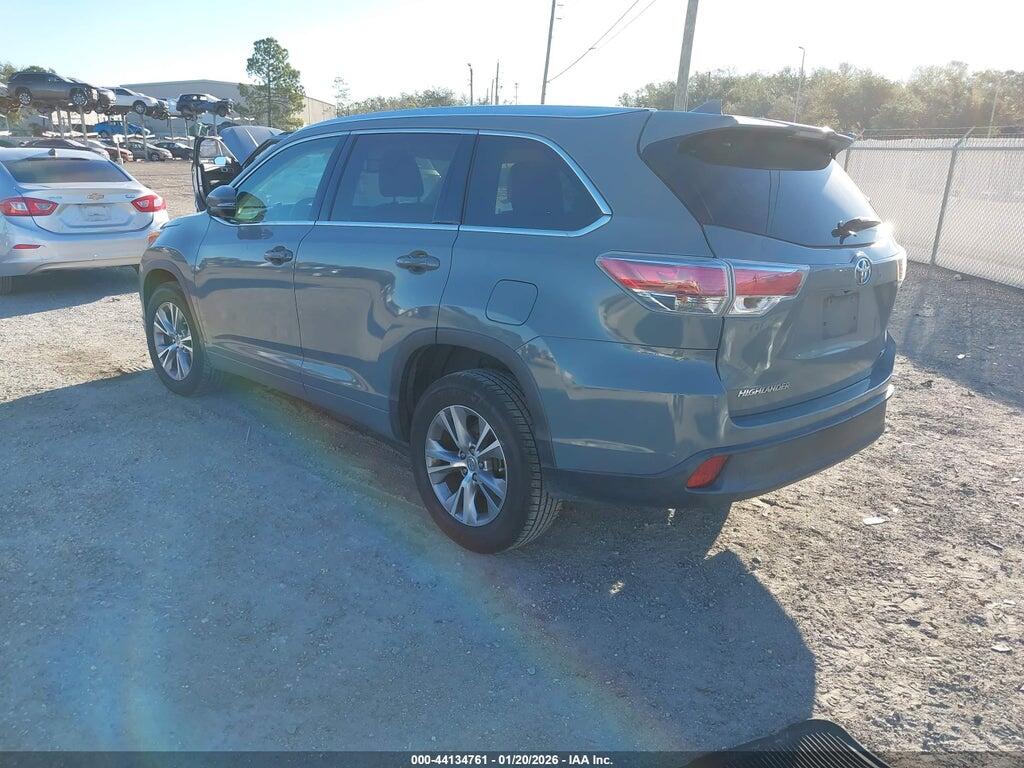 5TDKKRFH1FS094240 2015 TOYOTA HIGHLANDER photo no. 3