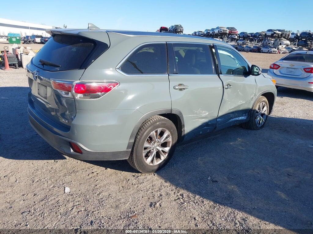 5TDKKRFH1FS094240 2015 TOYOTA HIGHLANDER photo no. 4