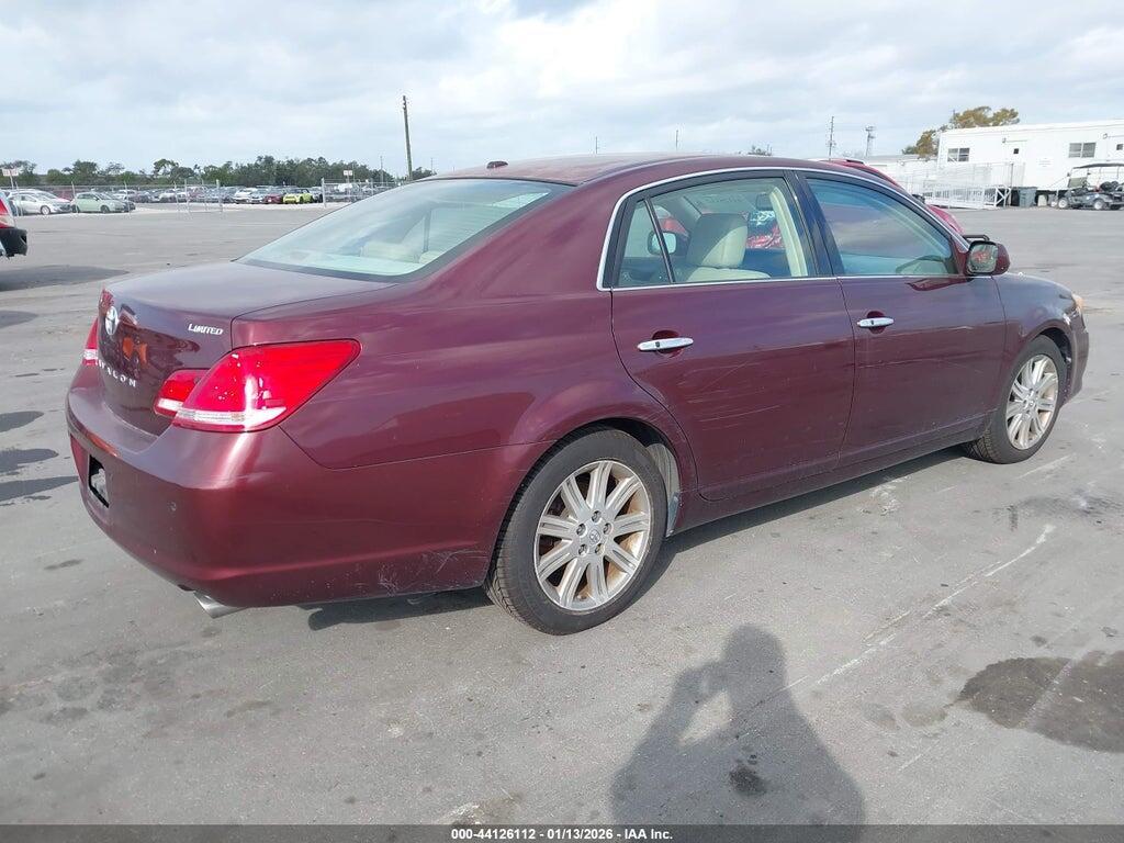 4T1BK3DB8AU367279 2010 TOYOTA AVALON photo no. 4