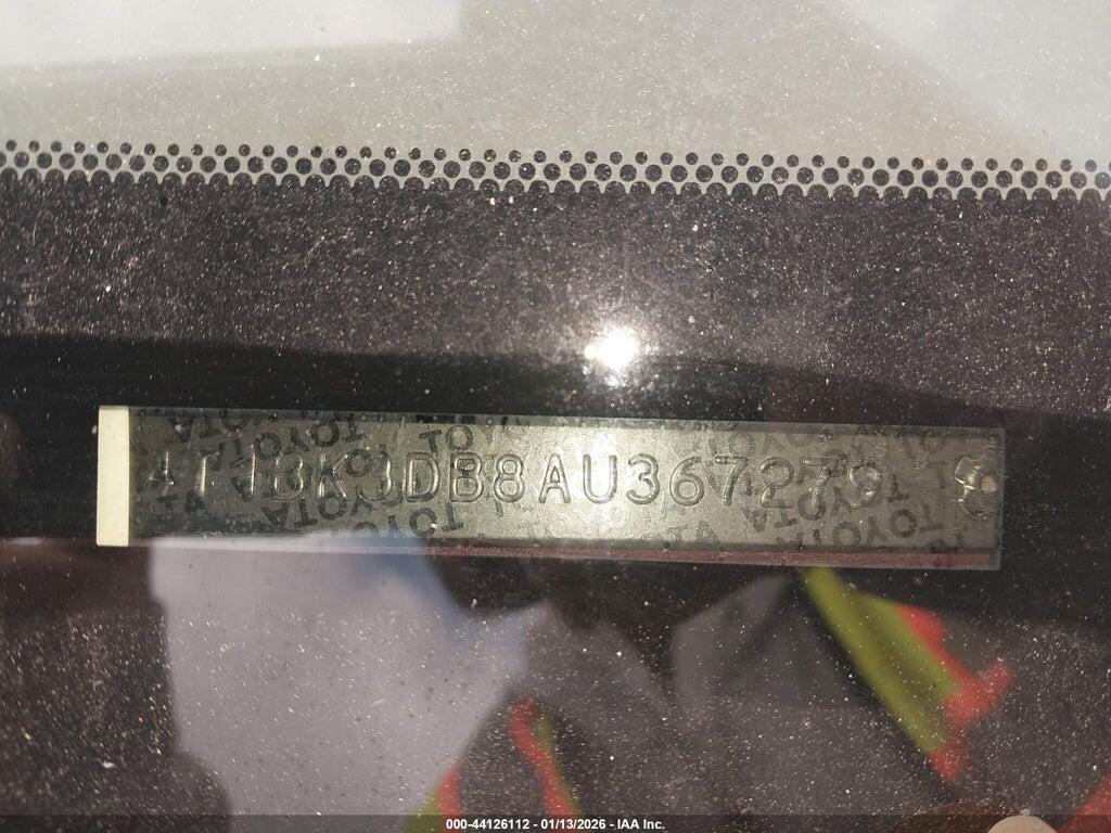4T1BK3DB8AU367279 2010 TOYOTA AVALON photo no. 9