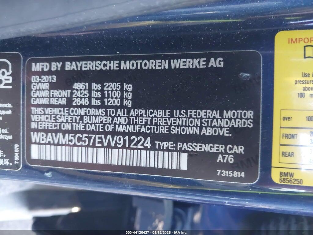 WBAVM5C57EVV91224 2014 BMW X1 photo no. 9