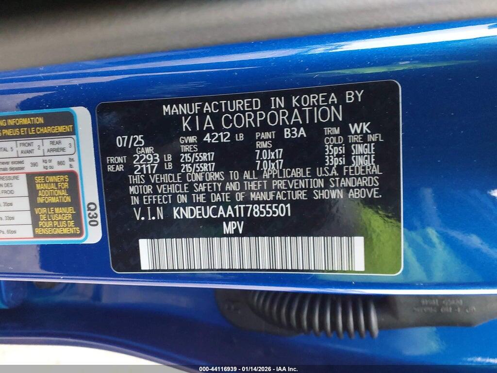 KNDEUCAA1T7855501 2026 KIA SELTOS photo no. 9