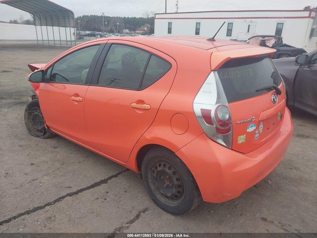 JTDKDTB36E1062445 2014 TOYOTA PRIUS C photo no. 3