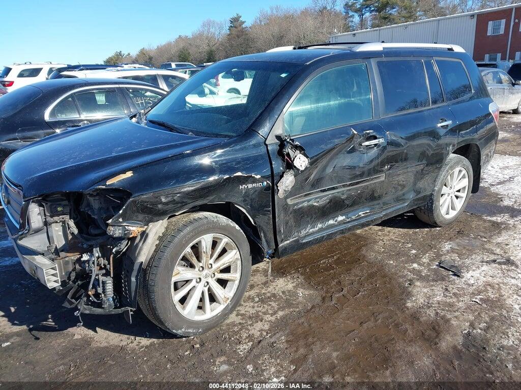 JTEEW44A592029859 2009 TOYOTA HIGHLANDER HYBRID photo no. 2