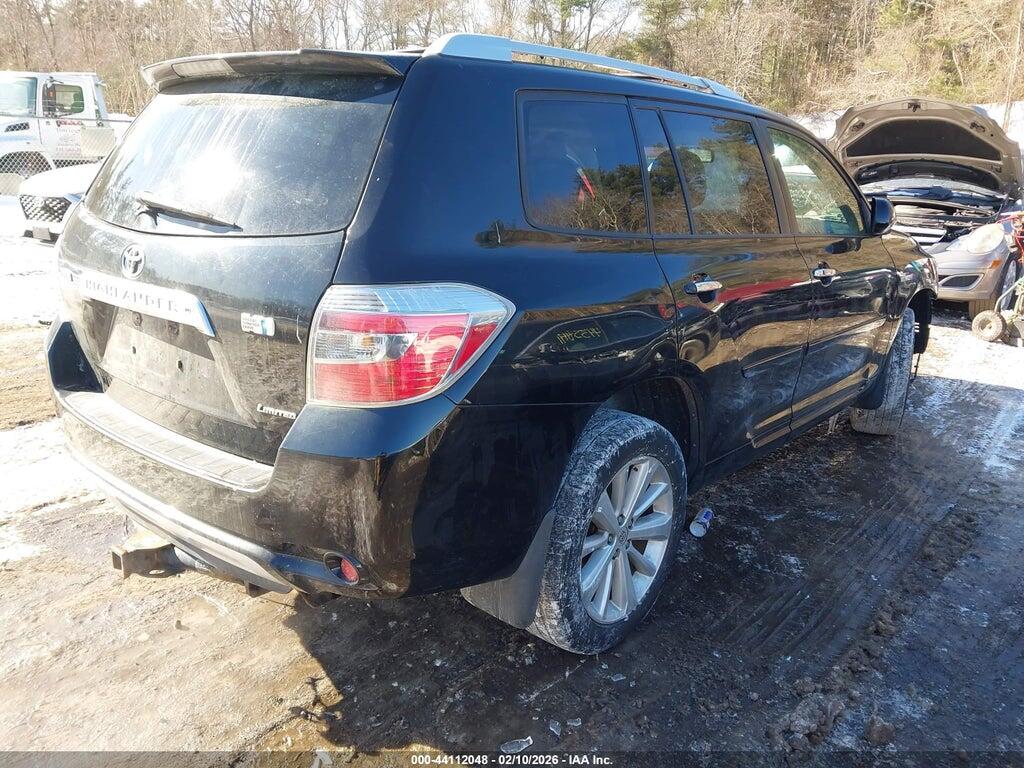 JTEEW44A592029859 2009 TOYOTA HIGHLANDER HYBRID photo no. 4